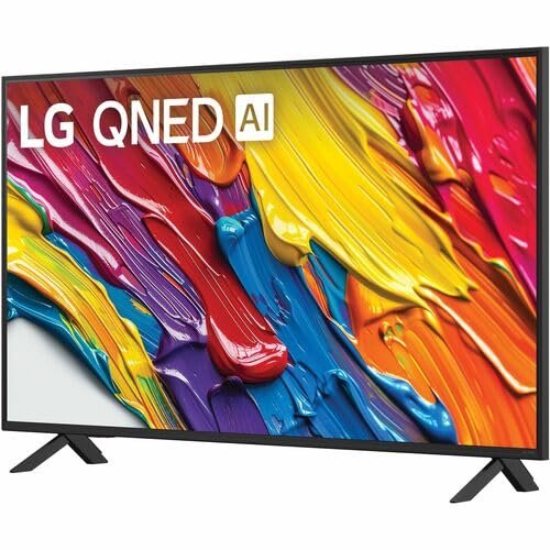 LG 43-Inch Class QNED AI 4K QNED82A Series Smart TV w/AI Sound, HDR10, 4K Super Upscaling, Filmmaker Mode, Wow Orchestra, Alexa Built-in (43QNED82AUA, 2025)