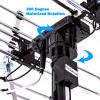 Five Star Outdoor Digital Amplified HDTV Antenna - up to 200 Mile Long Range,Directional 360 Degree Rotation,HD 4K 1080P FM, Supports 5 TVs Plus Installation Kit and Mounting Pole (Renewed) view 4