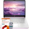HP 14" Business Laptop Computer, Intel N150 Processor, Windows 11 S Laptop 8GB RAM 384GB Storage (128GB UFS + 256GB SD Card), 1-Year Microsoft Office 365, SageNova Earphones, Honey Lavender view 1