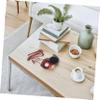 VOSAREA Wired Earhook Headset with Clip Design Noise Reducing Bass Earphones for Phone Computer Tv DVD Durable Cable and Comfortable Ear Pads Red view 4