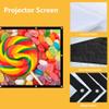 300 Inch Large Projector Screen, Portable Foldable Outdoor Projection Movie Screen for Movie Night, Concert, Party view 3