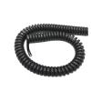 Black Wire Spring Spiral Cable Multi 2/3/4/5 Core Pins 0.3/0.5/1/2/2.5mm Power Cord Can Extend The Tensile Wires(5 Core,Stretch 2.5 Meter,14AWG 2mm2) view 4