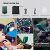Godox Lux Senior Retro Camera Flash kit with Diffuser, GN14 1700mAh 6000K200K CCT, Automatic & Manual Modes 1/1-1/64 Flash Power (Forest Green) view 2