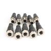 SZRMCC M12 4 Pin Male Female Wire Connector M12 A Code Field Assembly Wireable 12mm Sensor Aviation Connector Industrial Waterproof Plugs Socket 250V 4A (Male+Female, 5Pin Straight 5pcs) view 3