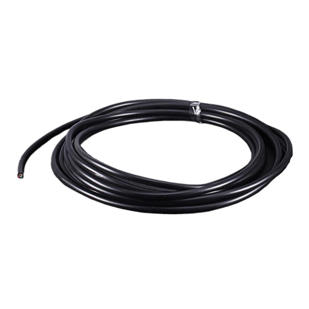 26AWG Copper RVV Wire 2/3/4/5/6/8/10/12 Cores Pins Conductor Electric Cable Black Soft Sheathed Wires 0.15mm2(10m,2 Core)