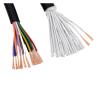 26AWG Copper RVV Wire 2/3/4/5/6/8/10/12 Cores Pins Conductor Electric Cable Black Soft Sheathed Wires 0.15mm2(10m,2 Core) view 4