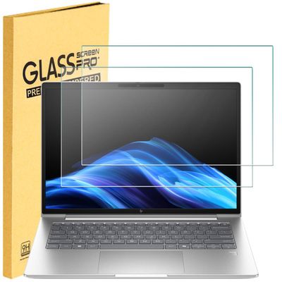 2 Pack Tempered Glass Screen Protector for HP ZBook Firefly 14 G9 G10 G11/Zbook Ultra 14 G1a, OmniBook X 14"/OmniBook Ultra 14" 14-fe0087nr 14-fe100 14t-fh000 14-fh0047nr 14-fd0087nr, Dragonfly Pro 14