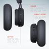 CMF by Nothing Headphone Pro Active Noise Canceling Wireless Headphones Bluetooth 5.4 Over The Ear Headset, 50H ANC Playtime, Bass&Treble Slider, Custom EQ&Spatial Audio, Hi-Res LDAC, Dark Grey view 4