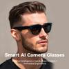 AI Smart Camera Glasses,Bluetooth Sunglasses with Hd Video,Photo Recognition & Chat,Open Al GPT-4.0,Wireless Music & Call (M01 Camera Sunglasses) view 2