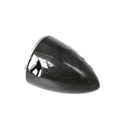Carbon Fiber Spinner Plate Bullet Shape 1.75 2 2.25 2.5 2.75 Inch Carbon Fiber RC Electric Airplane F3A Spinners(2point5 inch)