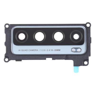 Camera Lens Cover for TCL 20L+ Back Camera Frame Camera Lens Bracket - Black