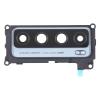Camera Lens Cover for TCL 20L+ Back Camera Frame Camera Lens Bracket - Black view 1