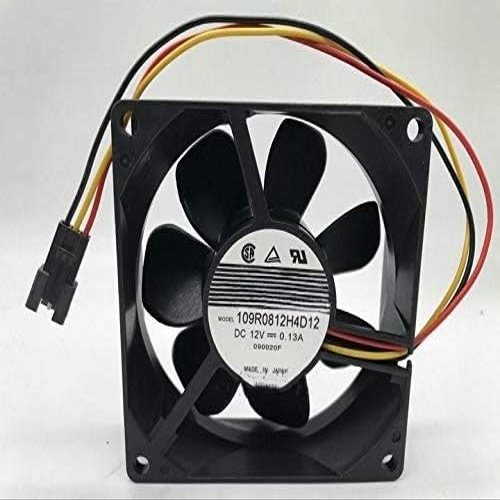 109R0812H4D12 8025 DC12V Fan 12v 0.13A 8025MM Three-Wire Cooling Fan