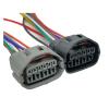 1 Set 10 Pin Car Gearbox Shift Lock Electrical Connectors Wiring Harness MG641288-4 7283-8700-30 for(MG641288-4,5 Pcs) view 4