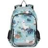 ALAZA School backpacks for girls boys Cute Otter Doodle Backpack Students Bookbag for school bag Womens Casual Daypack College Bookbag view 1