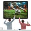 Projector Movie Screen - Weather-Resistant Polyester, Foldable Lightweight, 100 Inch Size | Portable Outdoor Cinema Screen for Camping Backyard Tablets Smartphones Commercial Projectors view 1