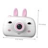 DECHOUS Digital Camera with IPS Eye Protection Screen Dual Lens Video Recorder for Photo Resolution Auto Safe Material Pink Cartoon Design view 3