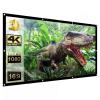 Projector Screen, Foldable Washable Portable Projection Screen, 16:9 HD Front Rear Projector Movies Screen for Backyard Home Theater(60inch(132x75cm)) view 1