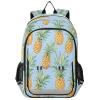 ALAZA School backpacks for girls boys Yellow Pineapple Fruits Backpack Students Bookbag for school bag Womens Casual Daypack College Bookbag view 1