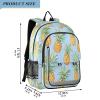 ALAZA School backpacks for girls boys Yellow Pineapple Fruits Backpack Students Bookbag for school bag Womens Casual Daypack College Bookbag view 2