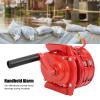 110DB Air Raid Hand Crank Siren,Hand Operated Crank Alarm,Handheld Loud Operated Fire Emergency Alarm,for Factories,Natural Disasters Coast (Red ) view 3