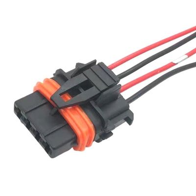 Cars Connector 1/5 Sets 4 Pin 368162-1 Socket for S60 S40 S60L V40 C70 C30 S80 XC90 XC60 S80L Lgnition Coil Lgnition Coil Plug(5 Sets)