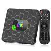Android 14 TV Box 4GB RAM 64GB ROM, Android Box 2025 4K 6K 8K WiFi6 Quad-Core RK3528 Smart Box for TV with 2.4G 5.8G Dual WiFi 100M Ethernet Bluetooth 5.0 USB 3.0 view 1