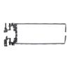 AKUYAO Left Right LCD Screen Hinge Set for ACER Nitro 5 AN515-41 AN515-42 AN515-51 AN515-53 N17C1 N17C7 Predator Helios 300 PH315 G3-571 G3-572 33.Q28N2.002 view 1
