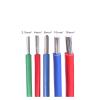 10 Meters Aluminum Wire National Standard Household Single Core Strand Cable BLV 2.5/4 mm2 Square Outdoor(Yellow,4mm2 (10M)) view 3