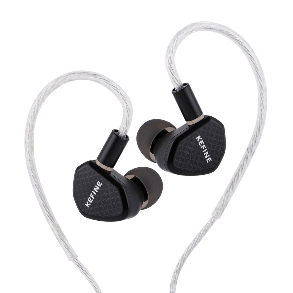Kefine Klean In Ear Monitor 10mm DLC Diaphgram Dynamic Driver IEM Earphones