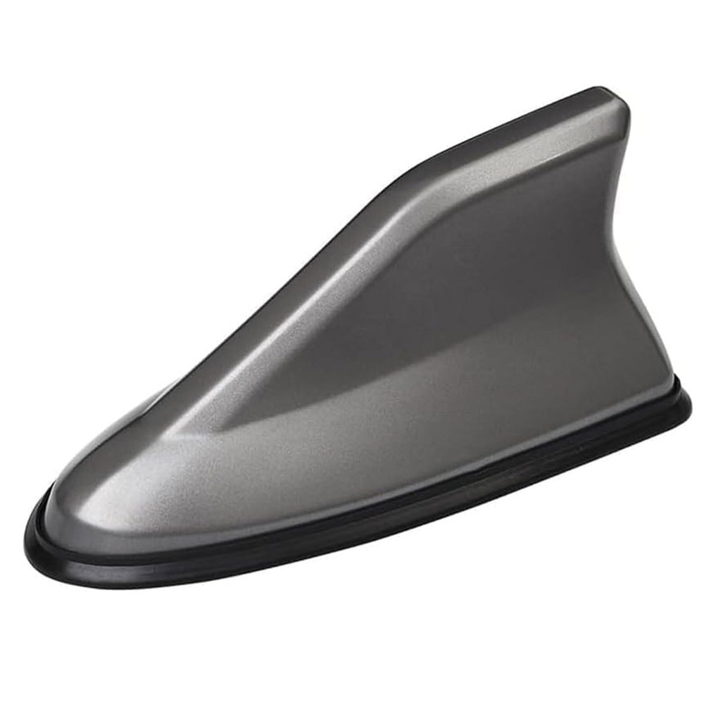 Car Shark Fin Antenna Cover for Hyundai Grand Santa Fe 2014 2015 2016 2017 2018, Top Antenna Cover Top Antenna Cover Roof Aerial Base Reduced Wind Resistance Signal Accessories,Grey