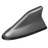 Car Shark Fin Antenna Cover for Hyundai Grand Santa Fe 2014 2015 2016 2017 2018, Top Antenna Cover Top Antenna Cover Roof Aerial Base Reduced Wind Resistance Signal Accessories,Grey view 1