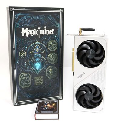 No Tariffs New Magic Miner BG02 7TH/s SHA256 Asic Miner - 150W Quiet Crypto Miner for Home and Office Use, for Bitcoin Enthusiasts, Friends, Family with PSU - in Stock