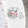 Lovmooful Compatible for AirPods 3rd Case Cute Sea Ocean Animals Marine Life with Keychain Design for Women Girls Soft TPU Shockproof Protective Cover Case for AirPods 3-Seahorse view 4