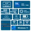 SAMSUNG Galaxy Book4 360 2-in-1 Laptop 15.6" FHD AMOLED Touchscreen Intel 10-core Core 7 150U (Beats i7-1355U) 16GB RAM 1TB SSD Backlit Fingerprint Thunderbolt Wi-Fi6E Fast Charing Win11 ICP Hub view 3