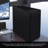 Focket Large Size CPU Dust Cover, Foldable Computer Desktop PC Protective Case with PC Case for Gaming Computer view 3