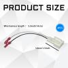 HHZL Car Door Speaker Harness Adapter Audio Bass Speaker Wiring Harness Stereo Plug Adapter Subwoofer Wire Modification Cable Conversion Accessories Plug and Play Compatible with Mitsubishi Subaru view 2