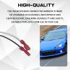 HHZL Car Door Speaker Harness Adapter Audio Bass Speaker Wiring Harness Stereo Plug Adapter Subwoofer Wire Modification Cable Conversion Accessories Plug and Play Compatible with Mitsubishi Subaru view 4