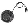 1080P AHD Dome CCTV Camera 14LED Infrared Night Vision 120 Degree Wide Angle Surveillance Camera with Audio for Bus Truck and Car Black White (Black) view 2