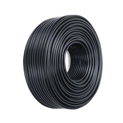 10 Meters 2 Pins Black Soft Cover National Standard Flexible Wire Copper Household 2-Core 1.0 Square Power Plug Cable RVV