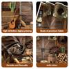 10x6.5FT Western Cowboy Backdrop Banner Boots On The Ground Decorations Wild West Rustic Wooden Barn House Photography Background for Western Party Decoration Rodeo BackdropReusable view 4