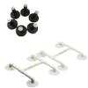 2pcs LCD TV Screen Suction Cups with 6pcs Cup Support Rack for LCD Screen Repair Safe Panel Removal Reusable for Screen Replacement view 1