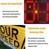 LED Speed Display Radar Traffic Sign,Solar Speed Radar Feedback Sign, Road Safety Speed Limit Detector, Radar Speed Sign (50x70) view 2