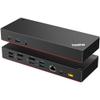 LIFKAHY ThinkPad 40AF0135 Docking Station Dual Monitor,USB-C with USB-A Adapter Comes with 135W Adapter + USB-C Cable + Docking Station Renew view 1