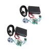 2PCS 8MB Programmable Voice Recordable Chip with Speaker - USB Downloadable MP3/WAV Player Board for DIY Audio Projects: Greeting Cards, Music Box, Gift Toys view 1