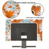Baocicco Waterproof 32 Inch Anti-Static Dustproof LCD/LED/HD Panel Case Screen TV Covers Sleeve Compatible with Screen 32 Inch TV LED LCD OLED,White Flowers Floral Sunflowers Orange view 3
