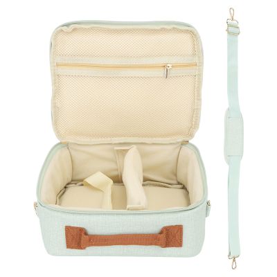 BAFOVY Camera Bag Camera Storage Bag DSLR Bag for CP910 1200 1300 with Thick Padding Adjustable Shoulder Strap Removable Dividers Wide Zipper Opening (Green)