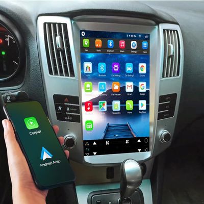 12.8" Carplay Screen for Lexus RX300 RX330 RX350 RX400 2004-2008 Years System, Android Auto Car Stereo Multimedia Car Radio Receiver, 1280 * 800 HD