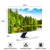 Baocicco Green Forest Lake Waterproof Screen TV Cover 32 Inch Rustic Trees Nature View Full Body Cover for Television Screen LED LCD OLED TVs Anti-Static Anti-Scratch Dustproof Protective view 2