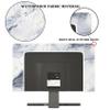 Baocicco Waterproof Monitor Dust Cover 26, 27, 28 Inch Anti-Static Dustproof Protective Full Body Cover for Computer Screen Sleeve Compatible with iMac 26-28 Inch PC,Desktop and TV,Incanus Marble view 3